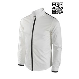 R201 tailor made personal men' s shirts Chinese tunic collar Korea shoulder assorted color design cuff personal design white shirts supplier company   R201 tailor made personal men' s shirts Chinese tunic collar Korea shoulder assorted color design cuff personal design white shirts supplier company